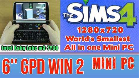 gpd win 2 sims 4